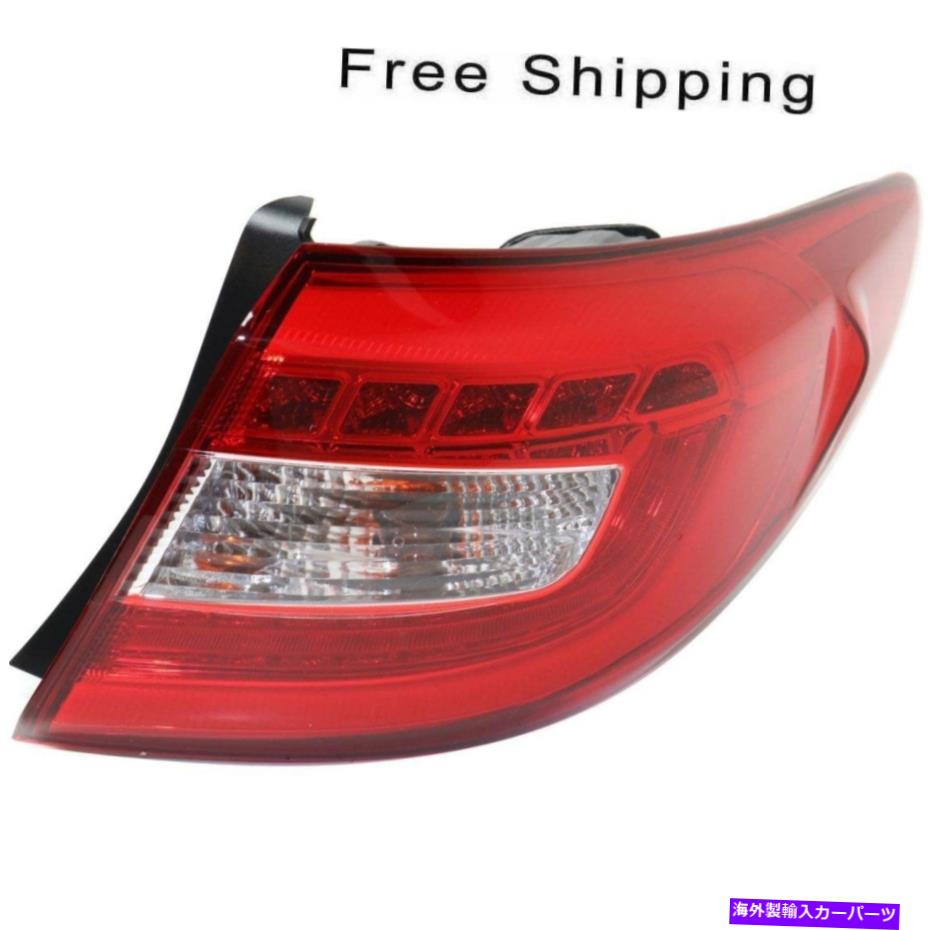 USテールライト LEDタイプテールランプアセンブリ旅客サイドアウターフィットヒュンダイソナタHY2805128 LED Type Tail Lamp Assembly Passenger Side Outer Fits Hyundai Sonata HY2805128【並行輸入品】｜Us Custom Parts Shop USDM