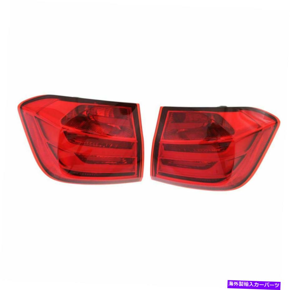 USテールライト 2LH＆RHサイドの外側ターランプレンズとハウジングの新しいセットBMW 320iセダン New Set of 2 LH & RH Side Outer Taillamp Lens and Housing Fits BMW 320i Sedan【並行輸入品】
