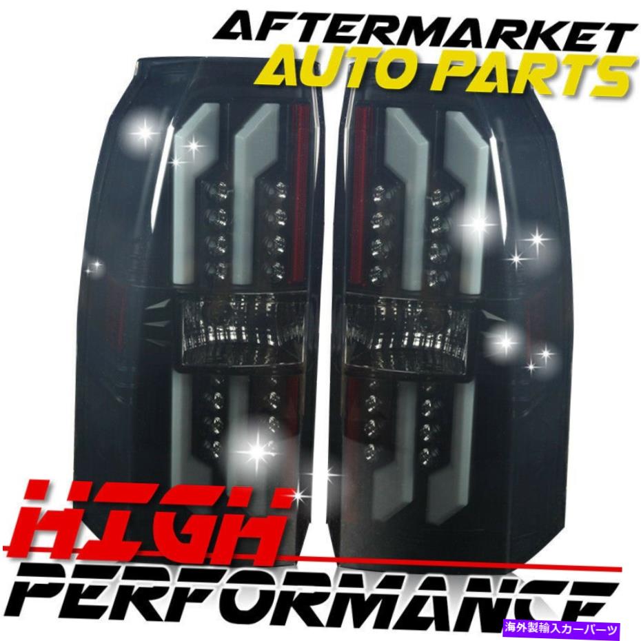 USテールライト 2015-2017シボレー郊外LEDテールライトブラック/スモーク For 2015-2017 Chevrolet Suburban LED Tail Light Black / Smoke【並行輸入品】