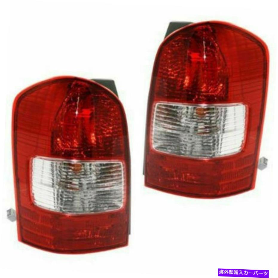 USテールライト 2つの左右サイドTaillampアセンブリの新しいセット2000-2001マツダMPV New Set Of 2 Left & Right Side Taillamp Assembly Fits 2000-2001 Mazda MPV【並行輸入品】