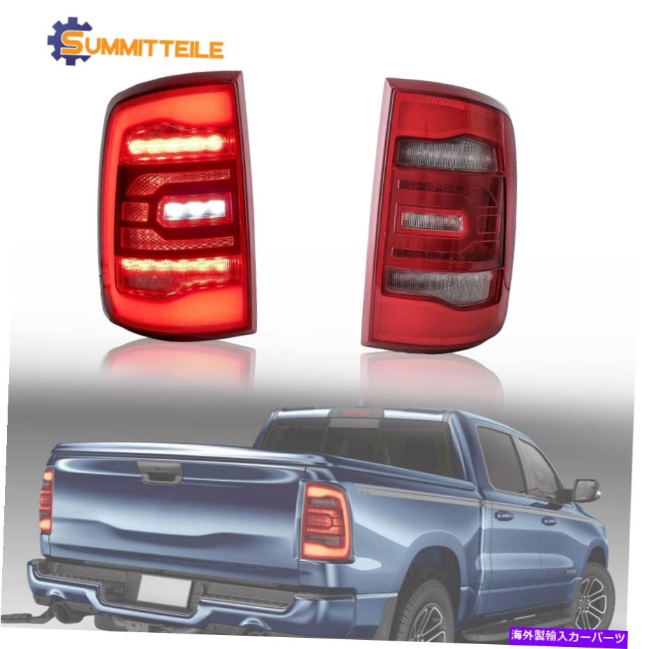 USテールライト 2010-2018 Dodge Ram 1500 2500 3500のためのLH + RH赤のLEDバーランプテールライトを設定します。 Set LH+RH Red LED Bar Lamp Tail Lights For 2010-2018 Dodge Ram 1500 2500 3500【並行輸入品】｜Us Custom Parts Shop USDM