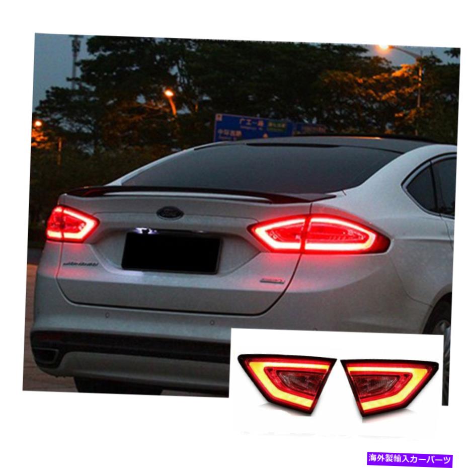 USテールライト フォードフュージョンのためのLEDテールライト2013-2016順次シグナルレッドリッサーOEM LED Tail Lights For Ford fusion 2013-2016 Sequential Signal Red Replace OEM【並行輸入品】|Us Custom Parts Shop USDM