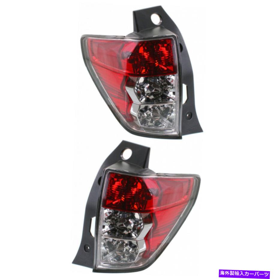 USテールライト Subaru Forester Tail Light 2009 10 11 12 2013 LHおよびRHペアCAPA W / O電球 For Subaru Forester Tail Light 2009 10 11 12 2013 LH and RH Pair CAPA w/o Bulbs【並行輸入品】｜Us Custom Parts Shop USDM