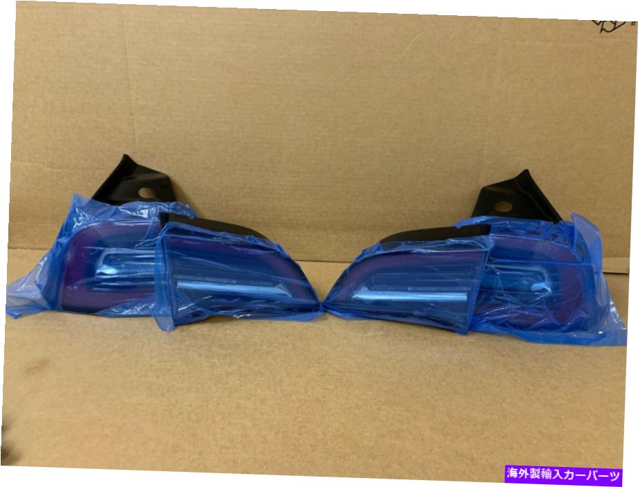 USテールライト 17-20 Tesla Model 3後部RH + LHの内側の外側のOEMテールライトランプコンプリートセット新品！ 17-20 Tesla Model 3 Rear RH+LH Inner Outer OEM Tail Light Lamp Complete Set NEW!【並行輸入品】