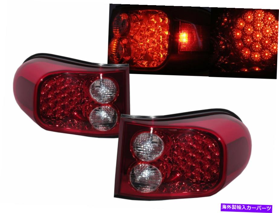 USテールライト FJ Crusier GSJ15W 2007-2015 LEDテールリアライトレッド/クリア FJ CRUSIER GSJ15W 2007-2015 LED Tail Rear Light RED/CLEAR for TOYOTA【並行輸入品】