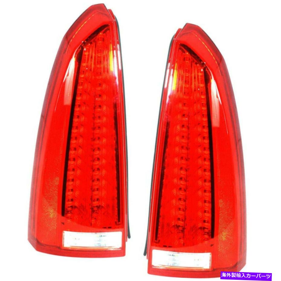 USテールライト Cadillac DTSテールライト2006 07 08 09 10 2011ペアLHとRH側 Fits Cadillac DTS Tail Light 2006 07 08 09 10 2011 Pair LH and RH Side【並行輸入品】