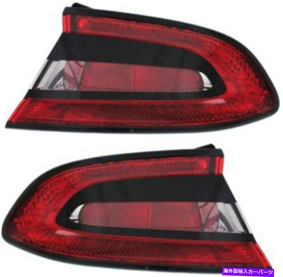 USテールライト 2014 Dodge Dartのためのドライバー＆旅客サイドテールライトテールランプ Driver & Passenger Side Tail Light Tail Lamp for 2014 Dodge Dart【並行輸入品】｜Us Custom Parts Shop USDM 131,485円