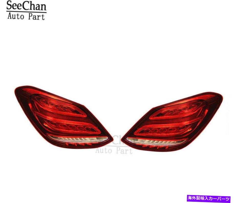 USテールライト セダンリアランプテールライト左+右フィットメルセデスCクラスW205 2015-2017 Sedan Rear Lamp Tail Light Left+Right Fit For Mercedes C Class W205 2015-2017【並行輸入品】｜Us Custom Parts Shop USDM