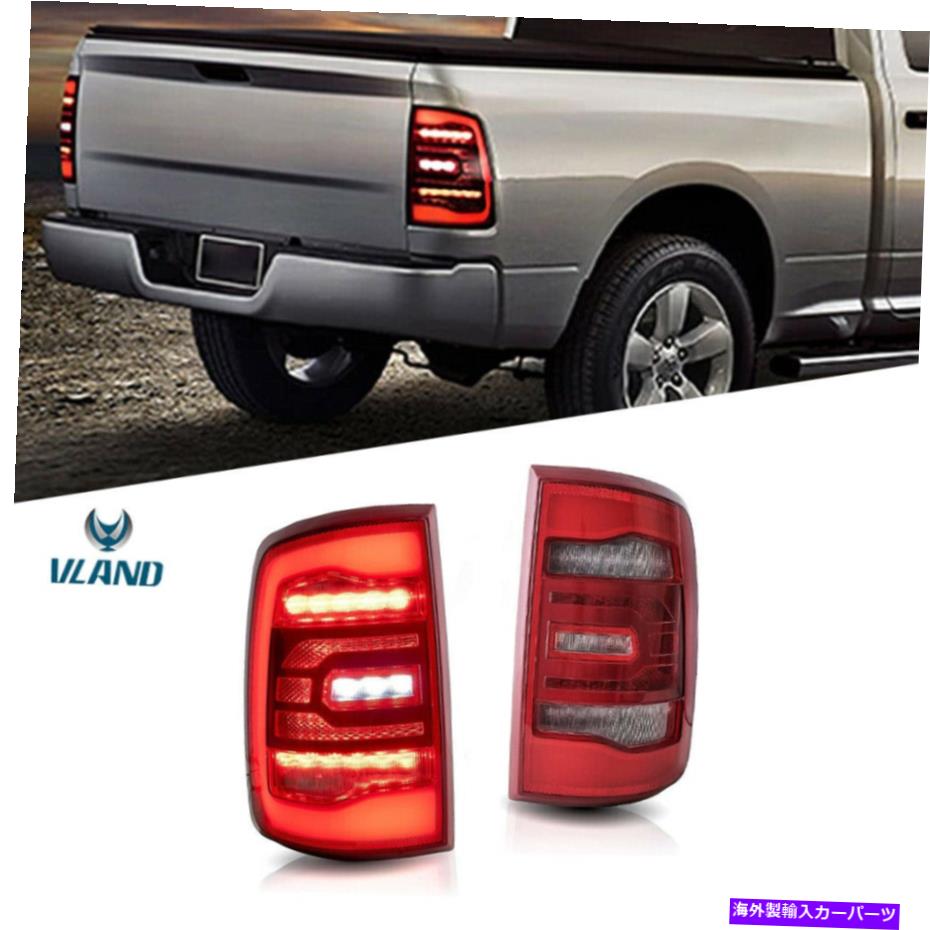 USテールライト 09-18 Dodge Ram 1500 10-18 2500/3500のためのペアLEDリアランプテールライトアセンブリ Pair LED Rear Lamp Tail Light Assembly For 09-18 Dodge Ram 1500 10-18 2500/3500【並行輸入品】｜Us Custom Parts Shop USDM