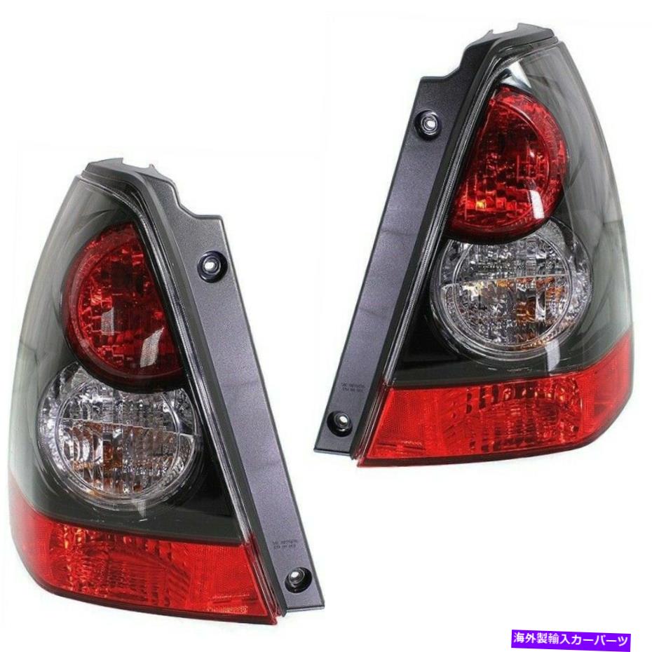 USテールライト SU2800122、SU2801122 2テールライトランプの左右のLH＆RHペアのセット SU2800122, SU2801122 Set of 2 Tail Lights Lamps Left-and-Right LH & RH Pair【並行輸入品】