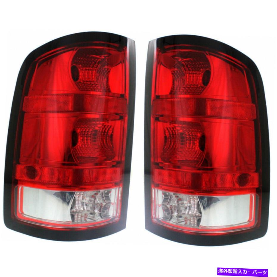 USテールライト GMC Sierra 1500 Tail Light 2009-2013 LHおよびRH対タイプ1 CAPA認証 For GMC Sierra 1500 Tail Light 2009-2013 LH and RH Pair Type 1 CAPA Certified【並行輸入品】