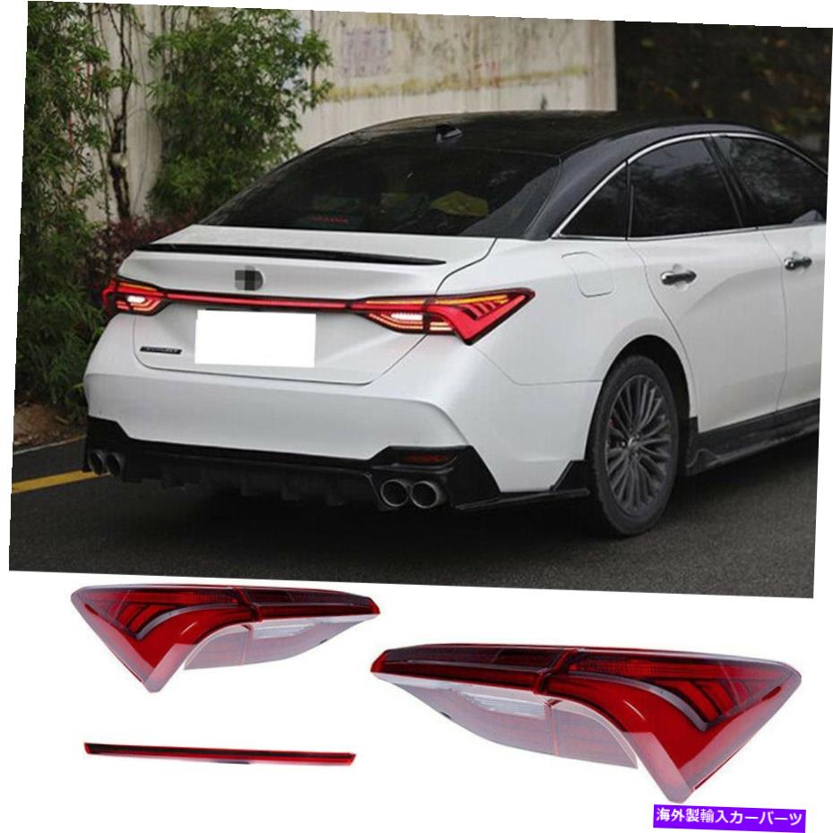 USテールライト トヨタアバロン2019-2021テールライトアセンブリ赤色すべてのLEDリアランプ For Toyota Avalon 2019-2021 Tail Lights Assembly Red Color All LED Rear Lamps【並行輸入品】｜Us Custom Parts Shop USDM