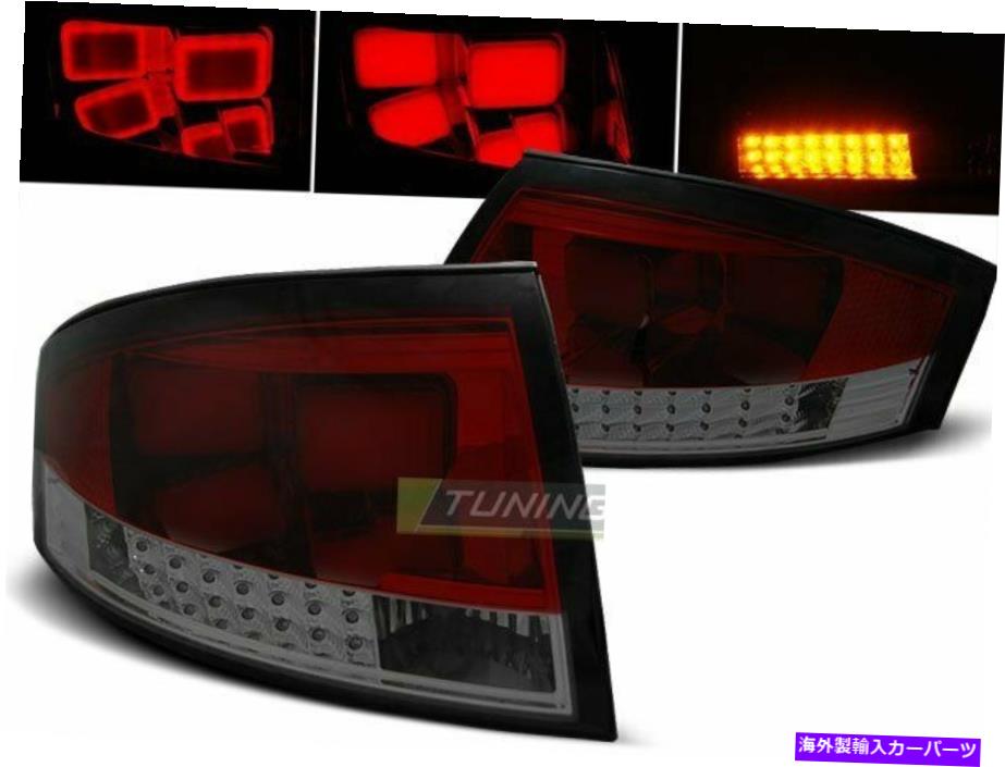 USテールライト Audi TT 8N 99-06のためのテールライト8月99-06赤い煙LED CA LDAU49 Xino CA Tail Lights for AUDI TT 8N 99-06 Red Smoke LED CA LDAU49 XINO CA【並行輸入品】