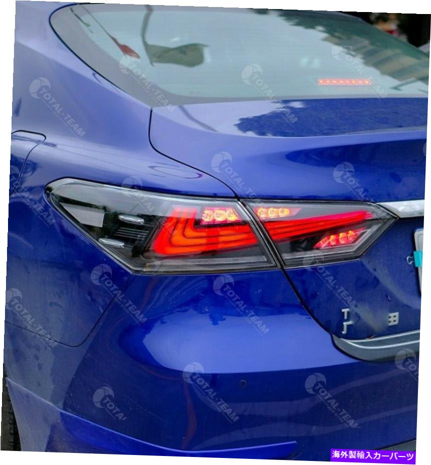 USテールライト トヨタカムリのためのペアLEDリアテールライトランプブレーキトランアセンブリ2018-2019 OT6 Pair LED Rear Tail Light Lamp Brake Trun Assembly For Toyota Camry 2018-2019 ot6【並行輸入品】