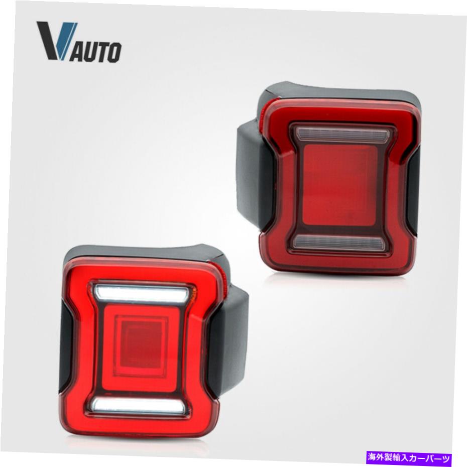 USテールライト ジープラングラーJL JLU 2018 2019 Sport Rubicon SaharaのためのVland LEDテールライト VLAND LED Tail Lights for Jeep Wrangler JL JLU 2018 2019 Sport Rubicon Sahara【並行輸入品】｜Us Custom Parts Shop USDM 76,291円