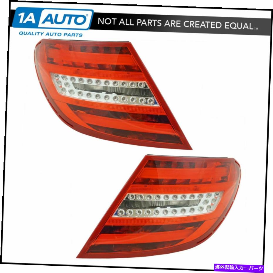 USテールライト LEDテールライトランプアセンブリLH RHキットペアセットメルセデスベンツ新品 LED Tail Light Lamp Assembly LH RH Kit Pair Set of 2 for Mercedes Benz New【並行輸入品】