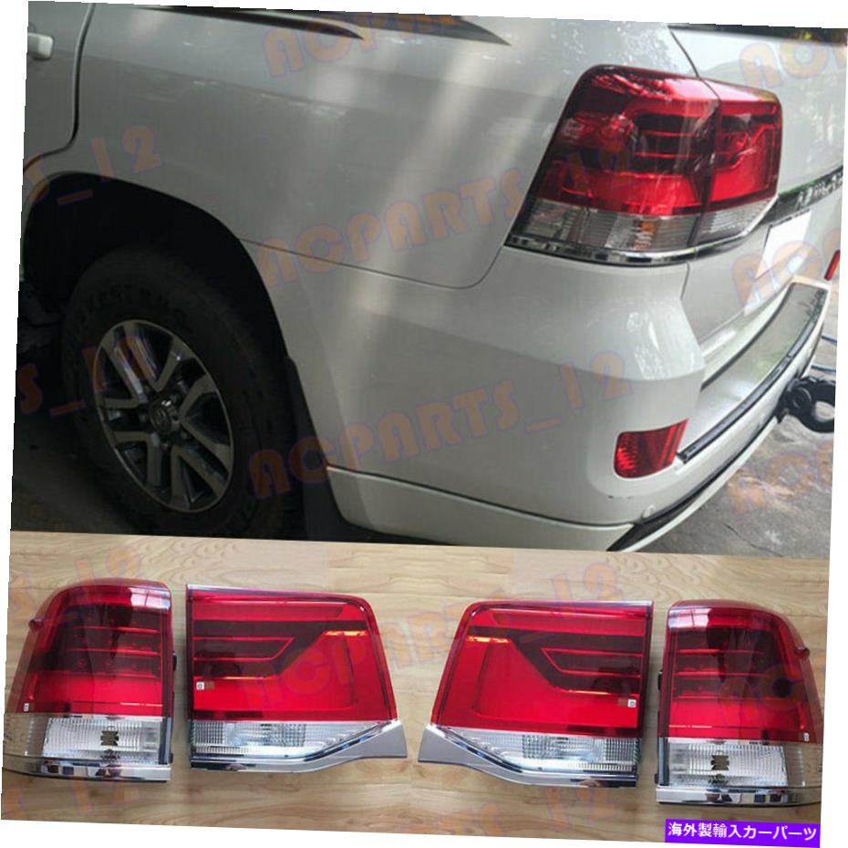 USテールライト トヨタLC LC200 4000 4600 4700 5700 2016-2018 LEDテールライトアセンブリ For TOYOTA LC LC200 4000 4600 4700 5700 2016-2018 LED Tail Light Assembly【並行輸入品】