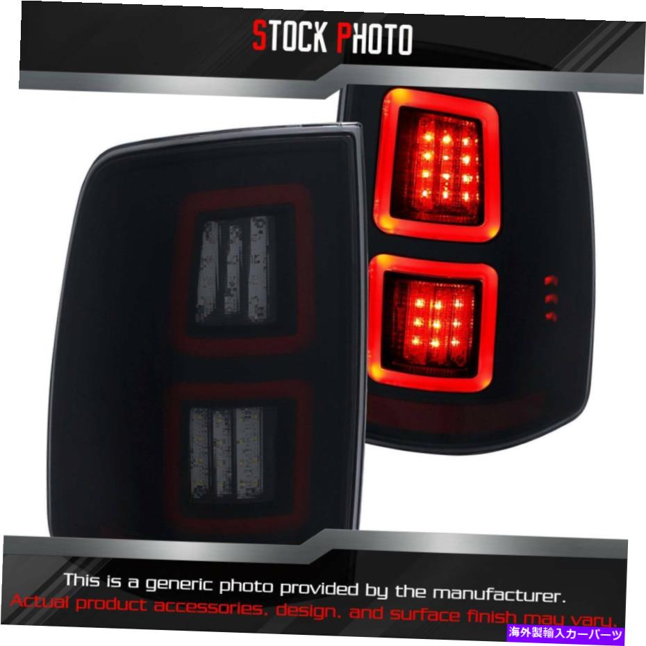 USテールライト 13-17 Dodge Ram 1500 311274のためのアナゾブラック/スモークファイバーLEDテールライト Anzo Black/Smoke Fiber Optic LED Tail Lights for 13-17 Dodge Ram 1500 311274【並行輸入品】｜Us Custom Parts Shop USDM