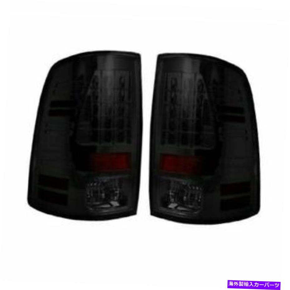 USテールライト Recon 264169BK LEDテールライトキットスモークレンズは、2010-2018 RAM 2500 3500 Recon 264169BK LED Tail Light Kit Smoked Lens for 2010-2018 Ram 2500 3500【並行輸入品】