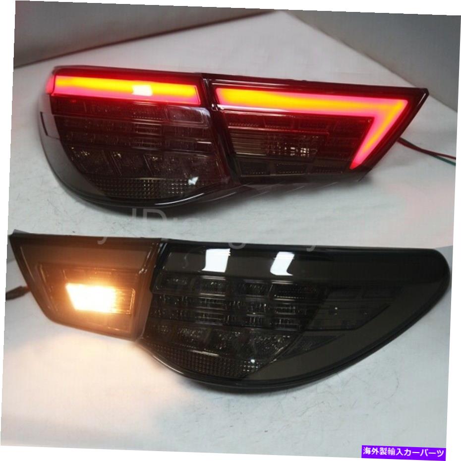 USテールライト Ty Mark X / Reiz LEDテールランプ2010-2012年CNのための煙黒LEDリアライト Smoke black LED rear lights for TY Mark X / Reiz LED tail lamp 2010-2012 year CN【並行輸入品】