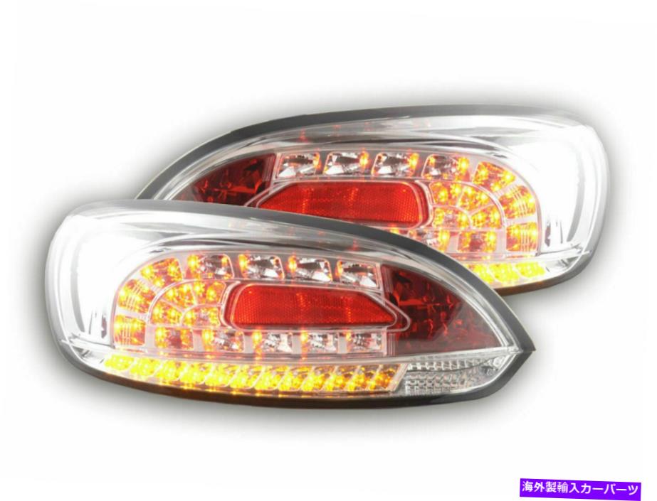 USテールライト VW Sciroccoクリアクローム外観LEDテールライトリアランプ2008-2014モデル VW SCIROCCO CLEAR CHROME LOOK LED TAIL LIGHTS REAR LAMPS 2008-2014 MODEL【並行輸入品】｜Us Custom Parts Shop USDM 74,700円