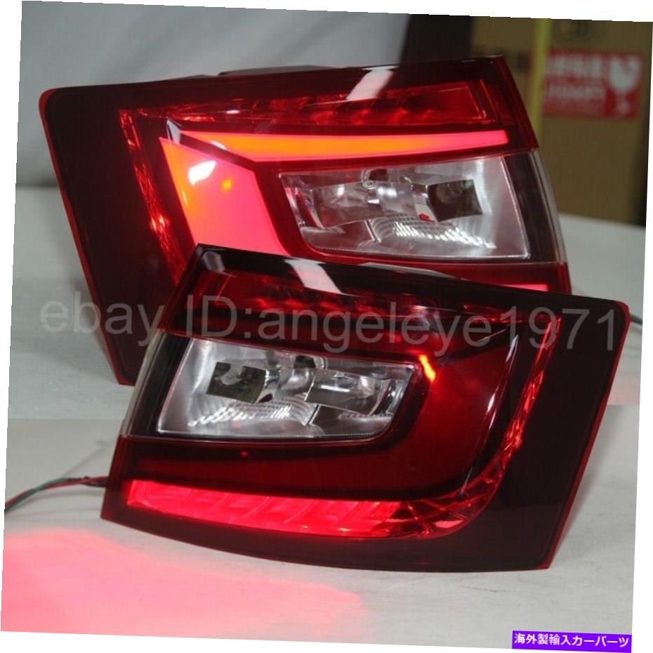 USテールライト Skoda Octavia LEDテールランプバックライト2015-2017 PWのためのLEDの移動後部ライト LED moving rear lights For Skoda Octavia LED tail lamp back lights 2015-2017 PW【並行輸入品】｜Us Custom Parts Shop USDM