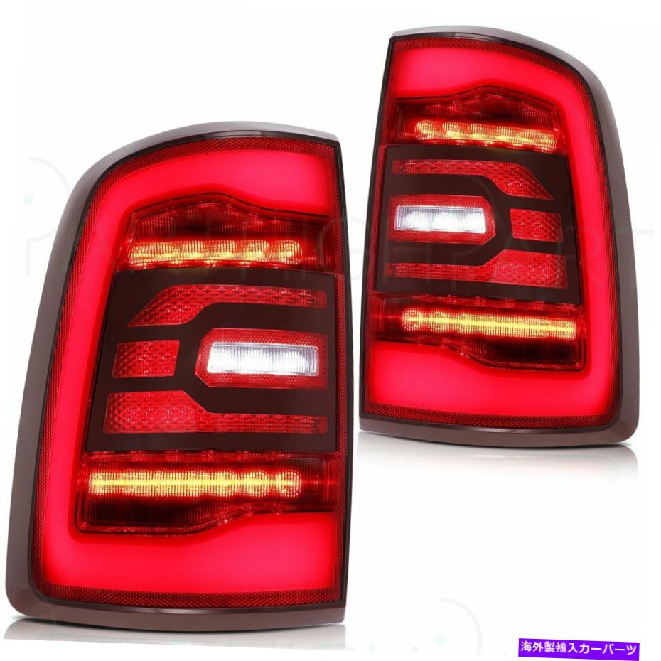USテールライト ペアランプは2009-2018 Dodge Ram 1500 LED / DRL交換用テールライトアセンブリ Pair Lamps Fits 2009-2018 Dodge Ram 1500 LED/DRL Replacement Taillights Assembly【並行輸入品】