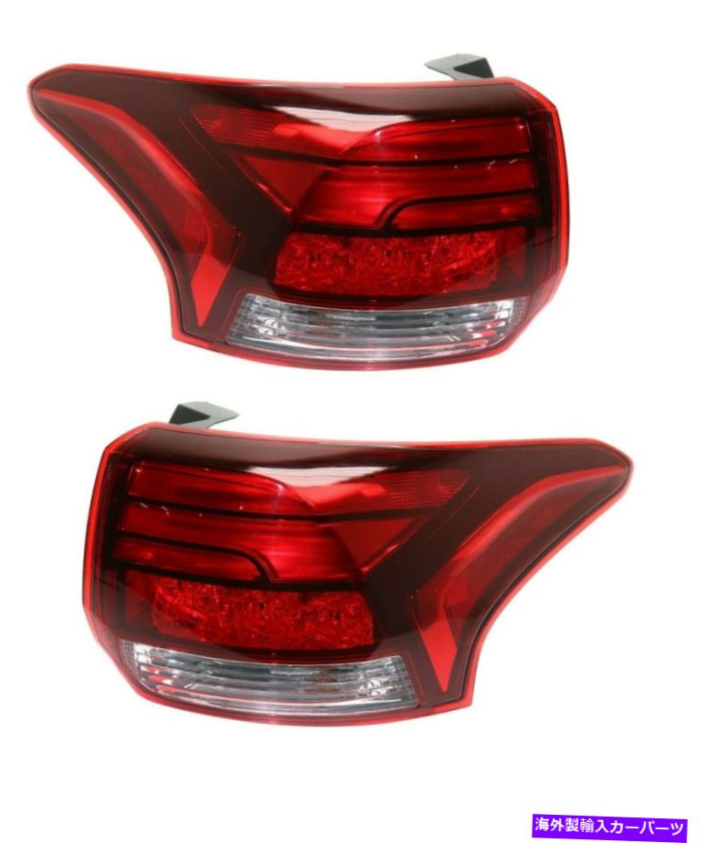 USテールライト 三菱アウトランダー2016-2020左右のTaillightsテールランプリアライトペア MITSUBISHI OUTLANDER 2016-2020 LEFT RIGHT TAILLIGHTS TAIL LAMPS REAR LIGHTS PAIR【並行輸入品】