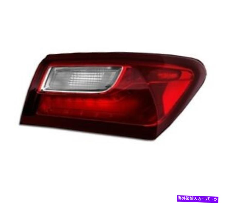 USテールライト シボレーマリブのフェンダー上の旅客右外側本物のledテールブレーキランプ Passenger Right Outer Genuine LED Tail Brake Lamp on Fender for Chevy Malibu【並行輸入品】