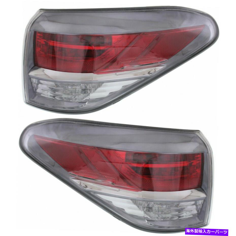 USテールライト Lexus RX350テールライトユニット2013-2015ペアLHおよびRH CAPAを認定 Fits Lexus RX350 Tail Light Units 2013-2015 Pair LH and RH CAPA Certified【並行輸入品】｜Us Custom Parts Shop USDM