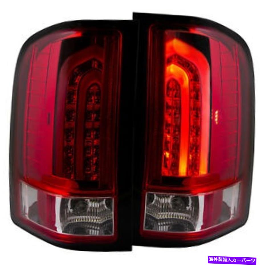 USテールライト Anzo USA 1054650赤/クリアLEDテールライトアセンブリ Anzo USA 1054650 Red/Clear LED Tail Light Assembly【並行輸入品】