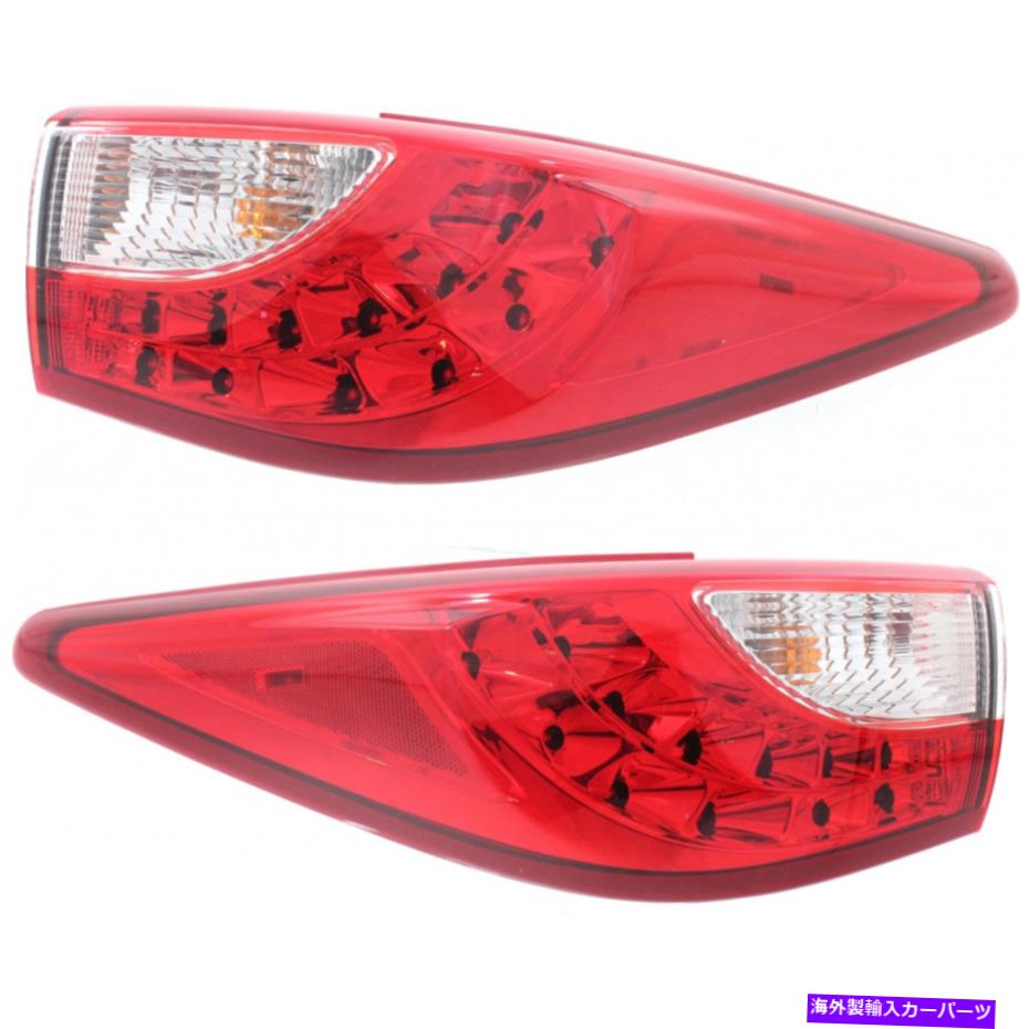 USテールライト Infiniti QX60テールライト2014 2015ペアRHとLHサイドハイブリッドカーパー2800123 For Infiniti QX60 Tail Light 2014 2015 Pair RH and LH Side Hybrid CAPA IN2800123【並行輸入品】｜Us Custom Parts Shop USDM