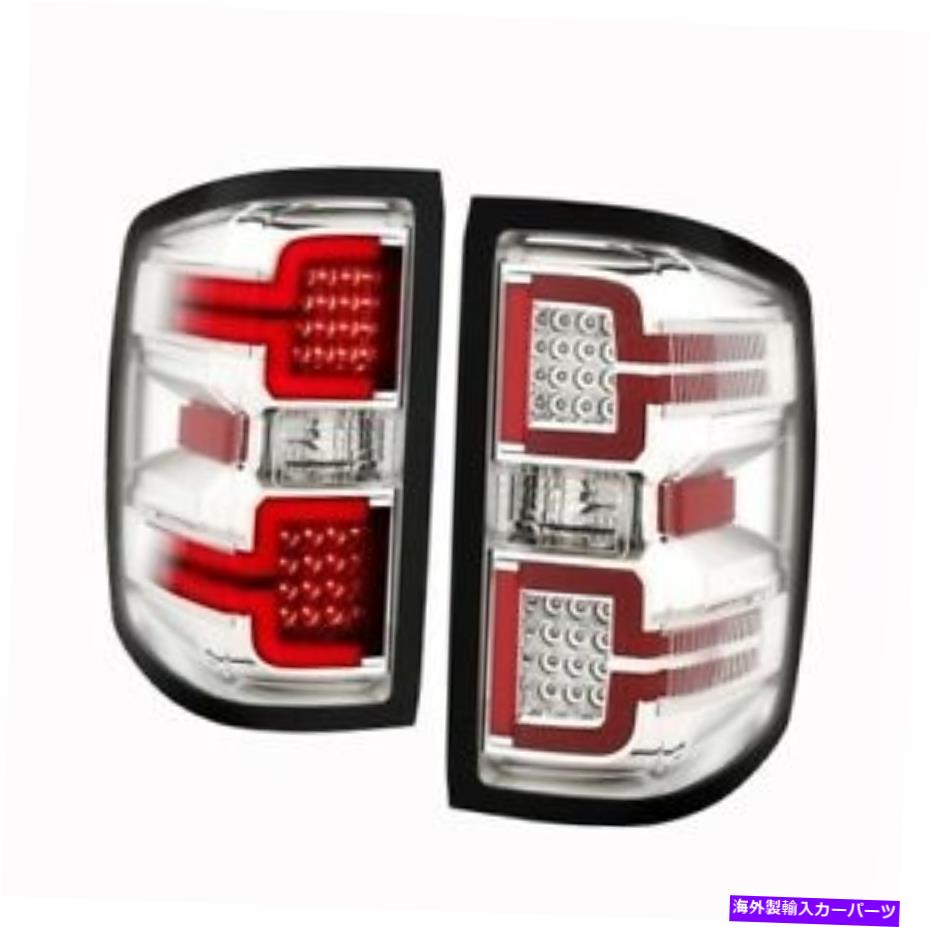 USテールライト Anzo 311291テールライトアセンブリLEDクロームレンズ14-18 Silverado 3500 HD Anzo 311291 Tail Light Assembly LED Chrome Lens For 14-18 Silverado 3500 HD NEW【並行輸入品】