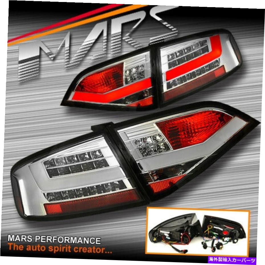 USテールライト Audi A4 B8セダンのためのクリスタルストライプLEDテールライト - LEDライトをストックする Crystal Stripe LED Tail Lights for AUDI A4 B8 Sedan -for Stock Non LED Lights【並行輸入品】