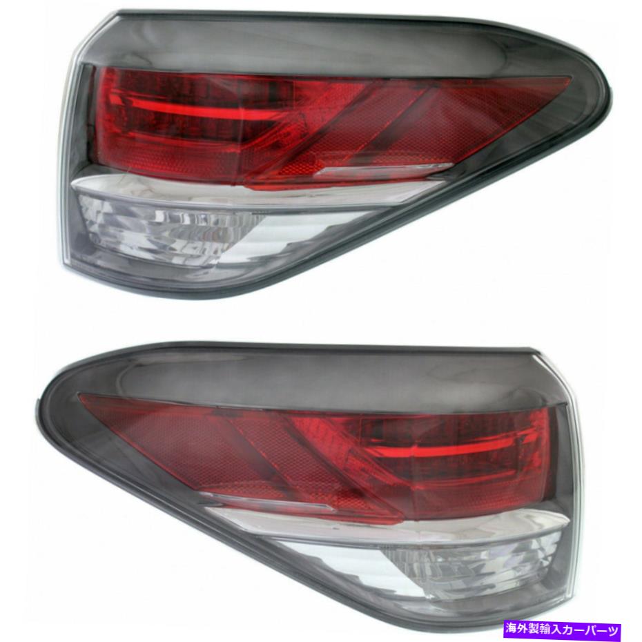 USテールライト LEXUS RX350テールライトアセンブリ2013 2014 2015 PAER RHとLHサイドLX2804112 For Lexus RX350 Tail Light Assembly 2013 2014 2015 Pair RH and LH Side LX2804112【並行輸入品】 75,495円