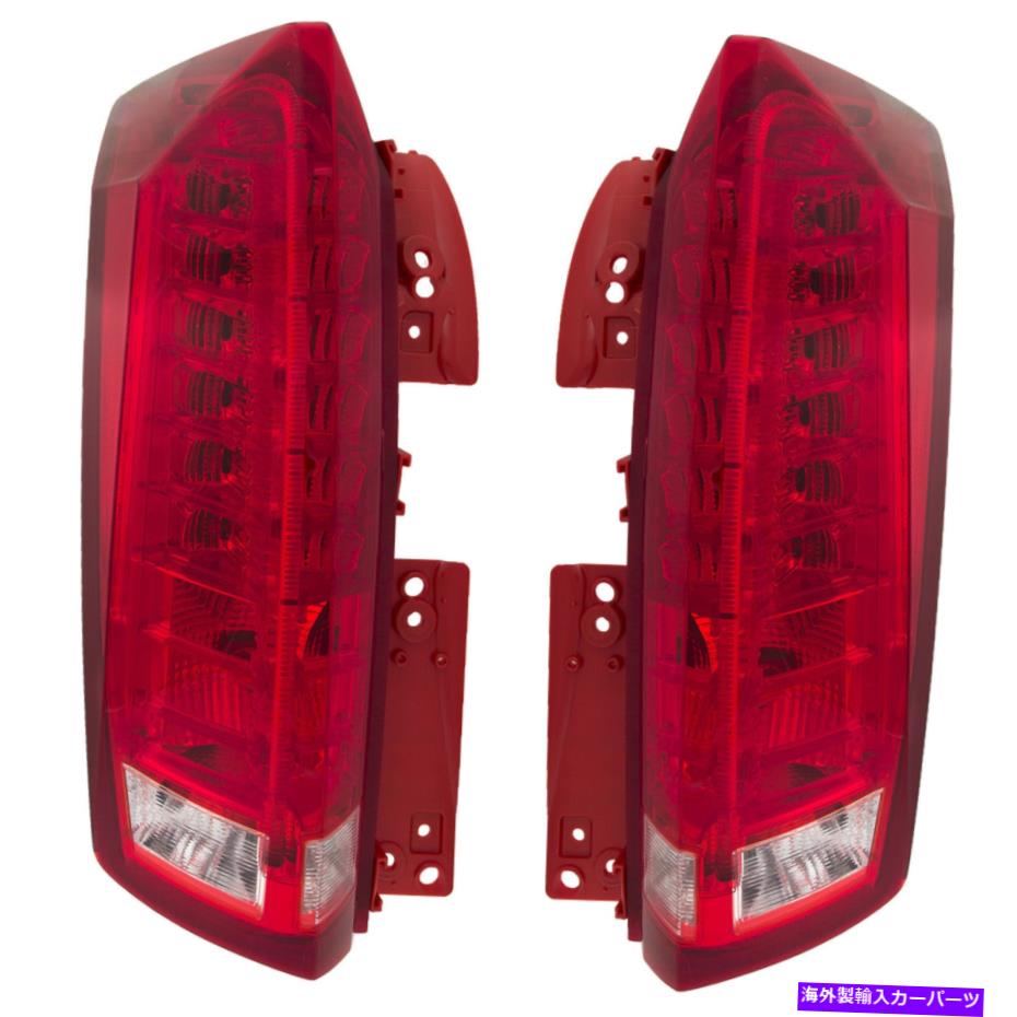 USテールライト リアテールライト対左右セットアセンブリ収納10~16キャデラックSRX Rear Tail Light Pair Left Right Set Assembly Fits 10-16 Cadillac SRX【並行輸入品】