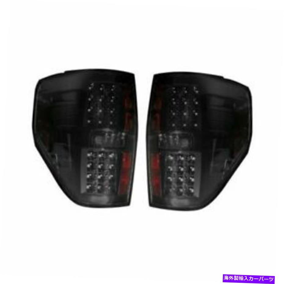 USテールライト Recon 264168BK LEDテールライトキットスモークレンズは2009-2014 Ford F150＆Raptor Recon 264168BK LED Tail Light Kit Smoked Lens for 2009-2014 Ford F150 & Raptor【並行輸入品】 76,291円