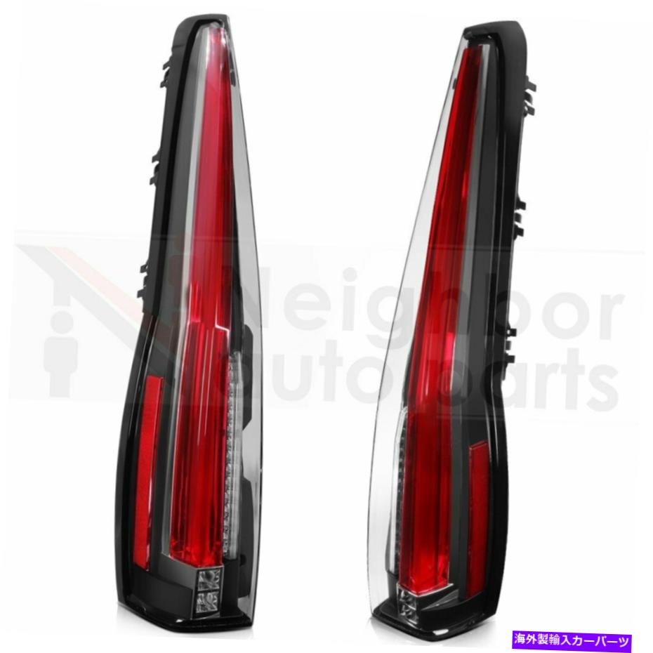 USテールライト 2007-2014キャデラックエスカレードライトペアリアランプアセンブリのためのLEDテールライト LED Tail Lights For 2007-2014 Cadillac Escalade Light Pair Rear Lamp Assembly【並行輸入品】