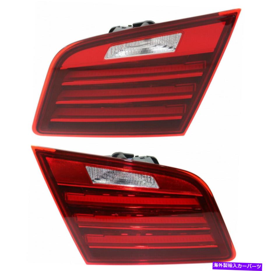 USテールライト BMW ActiveHybrid 5 / M5テールライト2014 2015 2015 2016内部LHおよびRHペアLED For BMW ActiveHybrid 5/M5 Tail Light 2014 2015 2016 Inner LH and RH Pair LED【並行輸入品】