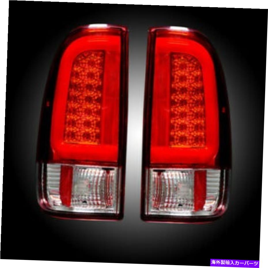 USテールライト 1999-2007フォードF250 350 450スーパーデューティレコンレッドLEDリアテールライトペア 1999-2007 Ford F250 350 450 Super Duty RECON Red LED Rear Tail Lights Pair【並行輸入品】｜Us Custom Parts Shop USDM