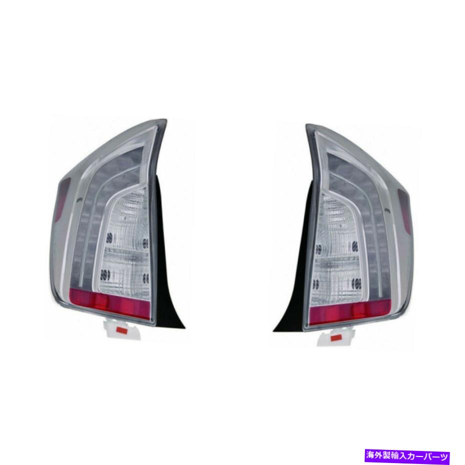USテールライト 2012-2015トヨタプリウスプラグインテールライトペアCAPA認定2800191 Fits 2012-2015 Toyota Prius Plug-in Tail Light Pair CAPA Certified TO2800191【並行輸入品】