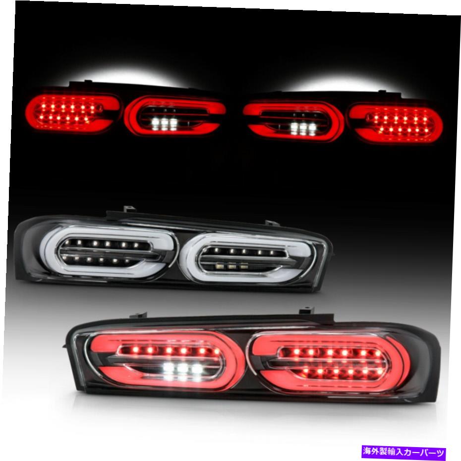 USテールライト [ブラック]最新のデザインのOLEDチューブテールライトランプフィット16-18 Chevy Camaro LEDモデル [BLACK] Latest Design OLED Tube Tail Light Lamp Fit 16-18 Chevy Camaro LED Model【並行輸入品】｜Us Custom Parts Shop USDM