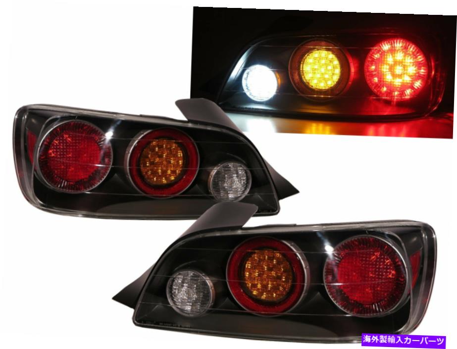 USテールライト S2000 AP2 MK2 2004-2009 FaceLiftコンバーチブルLEDテールリアライトブラックホンダ S2000 AP2 MK2 2004-2009 FACELIFT Convertible LED Tail Rear Light Black for HONDA【並行輸入品】|Us Custom Parts Shop USDM