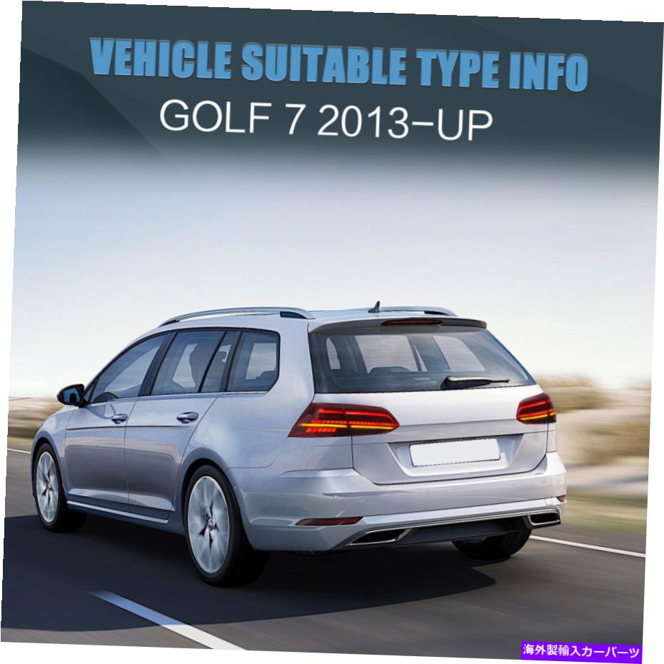USテールライト フォルクスワーゲンゴルフ7 GOLF7.5 2013-2019レッド&ホワイトレンズLED順次Taillight For Volkswagen Golf 7 Golf7.5 2013-2019 Red&white Lens LED Sequential Taillight【並行輸入品】|Us Custom Parts Shop USDM