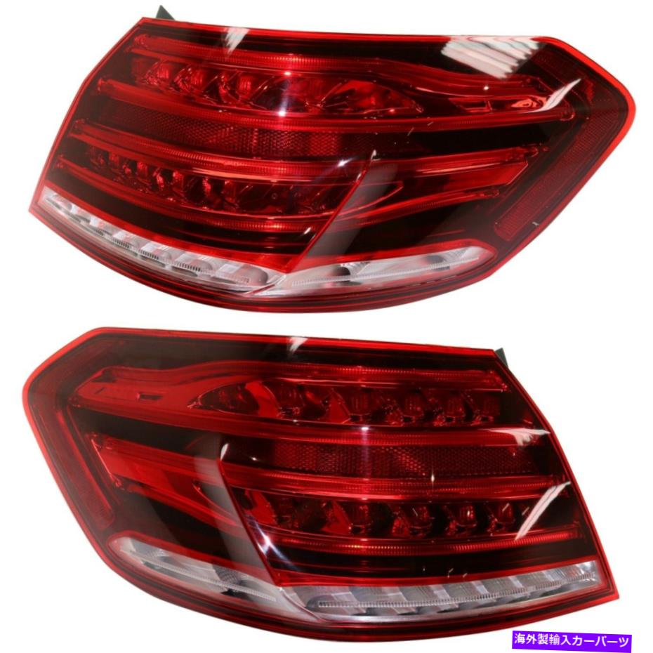 USテールライト 2015年メルセデスベンツE63 AMGのテールライト2左右のアウター Tail Light For 2015 Mercedes-Benz E63 AMG Set of 2 Left and Right Outer【並行輸入品】