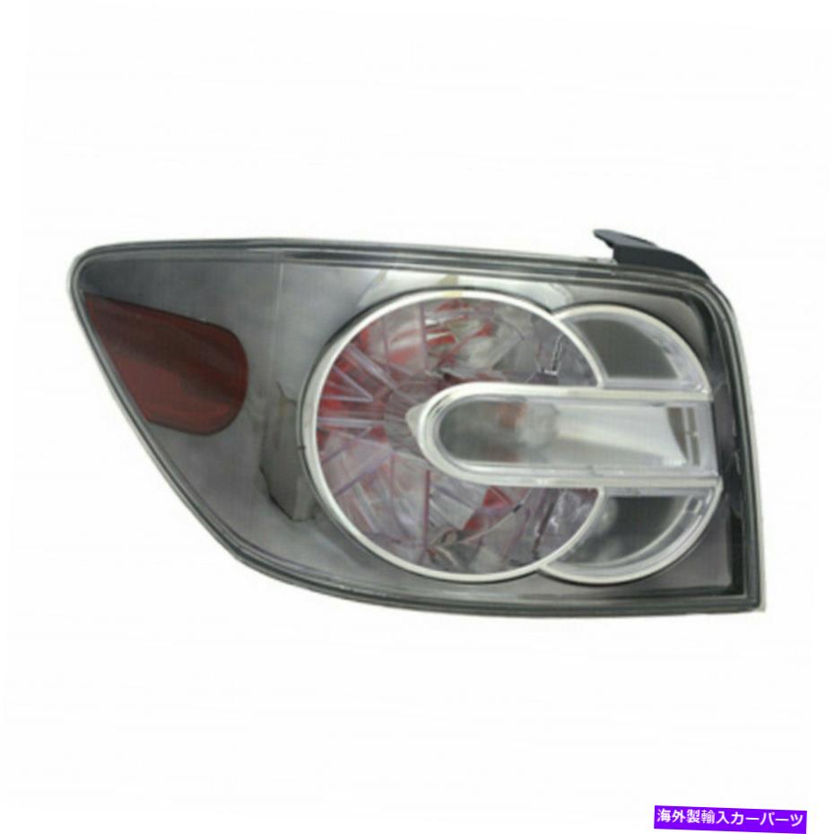 USテールライト Mazda CX-7 TAIL LIGHT 2010 2011 2012ドライバ側W /電球ドット認定 Fits Mazda CX-7 Tail Light 2010 2011 2012 Driver Side w/Bulbs DOT Certified【並行輸入品】|Us Custom Parts Shop USDM