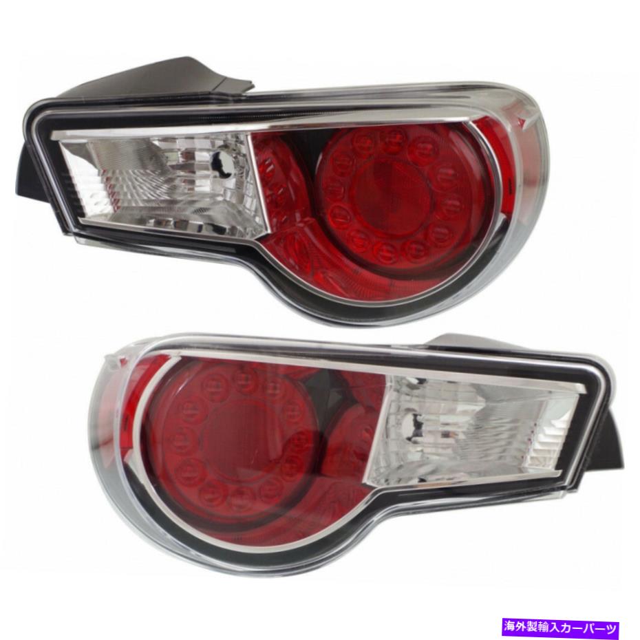 USテールライト SCION FR-Sテールライト2013 14 15 2016 LH＆RH＆RHペア/セットW / O電球SC2818109 For Scion FR-S Tail Light 2013 14 15 2016 LH & RH Pair/Set w/o Bulbs | SC2818109【並行輸入品】