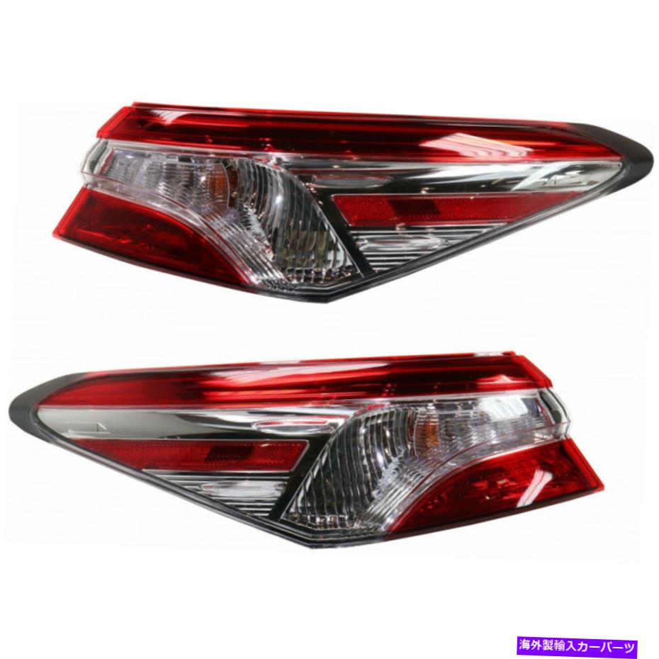 USテールライト トヨタカムリテールライト2018 RHとLHペア/セットTO2804134 + TO2805134カーパ For Toyota Camry Tail Light 2018 RH and LH Pair/Set TO2804134 + TO2805134 CAPA【並行輸入品】｜Us Custom Parts Shop USDM