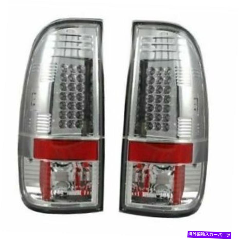 USテールライト RECON 264176CL LEDテールライトキットクリアレンズのための08-16 FORD F250 F350 F450 F550 Recon 264176CL LED Tail Light Kit Clear Lens for 08-16 Ford F250 F350 F450 F550【並行輸入品】