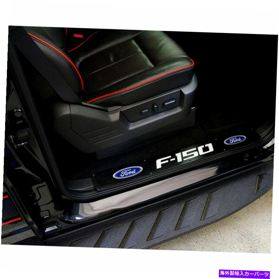 USテールライト 09 - 14 FORD F-150のためのF-150のロゴが付いているRecon照らされた黒の前面扉Sills Recon Illuminated Black Front Door Sills with F-150 Logo For 09 - 14 Ford F-150【並行輸入品】 131,485円